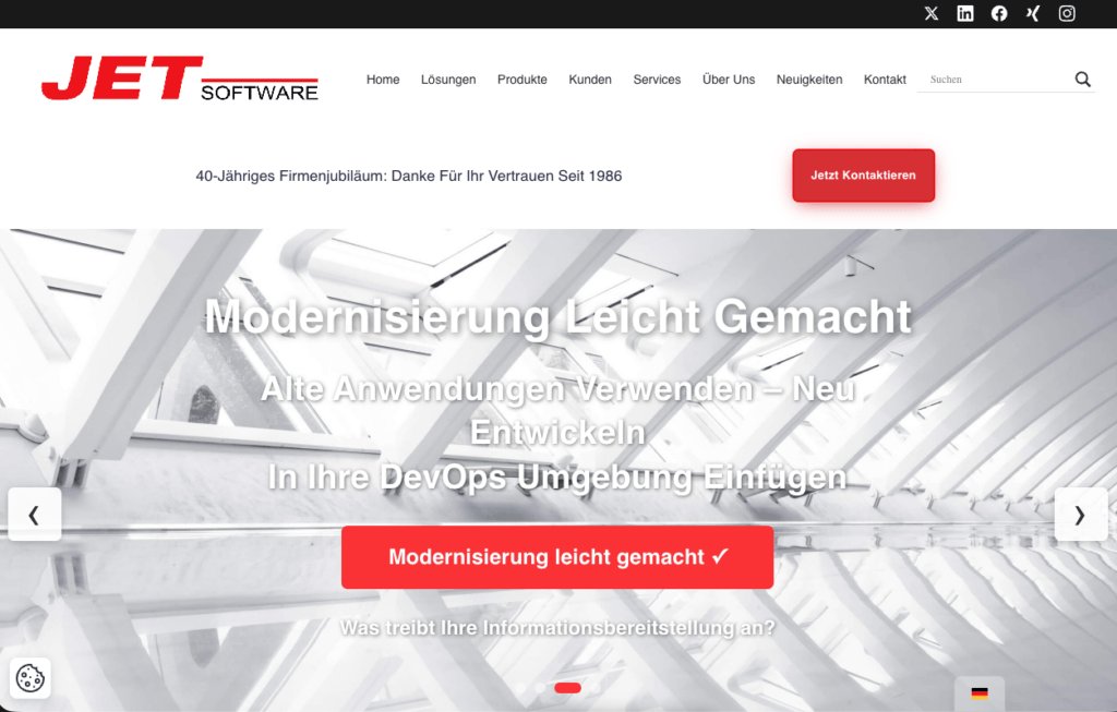 web design projekt
